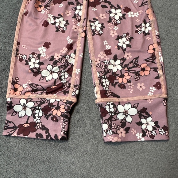 Kari Traa Base Layer Set Women's XL Extra Large Pants Top Floral Pink 622366a - Picture 13 of 15